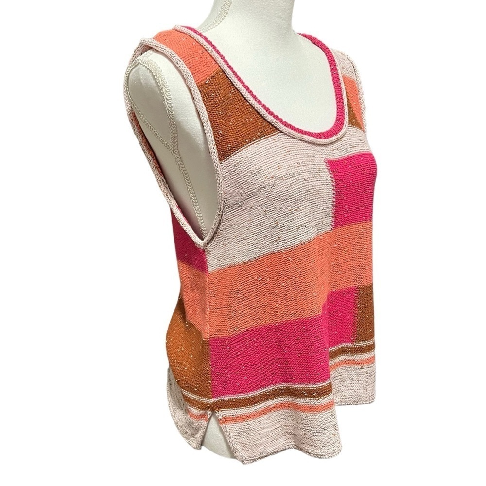 Fate Color Block/Patchwork‎ Knit Tank Size Large - Picture 2 of 14